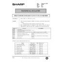 Sharp AR-5125 (serv.man9) Technical Bulletin