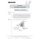 Sharp AR-5132 (serv.man131) Technical Bulletin