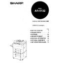 Sharp AR-5132 (serv.man51) User Guide / Operation Manual