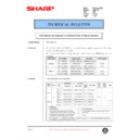 Sharp AR-5132 (serv.man61) Technical Bulletin