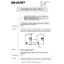 Sharp AR-5132 (serv.man71) Technical Bulletin