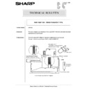 Sharp AR-5132 (serv.man88) Technical Bulletin