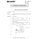 Sharp AR-5132 (serv.man97) Technical Bulletin