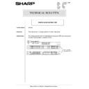Sharp AR-5132 (serv.man99) Technical Bulletin