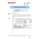 Sharp AR-810 (serv.man29) Technical Bulletin
