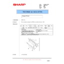 Sharp AR-810 (serv.man37) Technical Bulletin