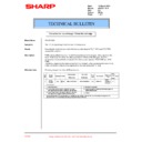 Sharp AR-810 (serv.man55) Technical Bulletin