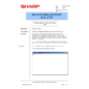 Sharp AR-AX1 (serv.man4) Technical Bulletin