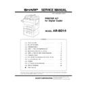 Sharp AR-BD14 (serv.man5) Service Manual