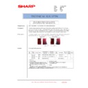 Sharp AR-C160 (serv.man22) Technical Bulletin