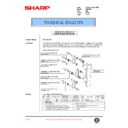 Sharp AR-C250 (serv.man86) Technical Bulletin