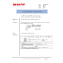 Sharp AR-C260 (serv.man49) Technical Bulletin