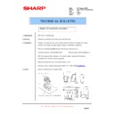 Sharp AR-C260 (serv.man51) Technical Bulletin