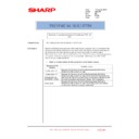 Sharp AR-C260 (serv.man52) Technical Bulletin