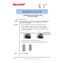 Sharp AR-C260 (serv.man62) Technical Bulletin