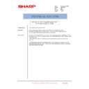 Sharp AR-C260P (serv.man32) Technical Bulletin