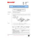 Sharp AR-CS1 (serv.man7) Technical Bulletin