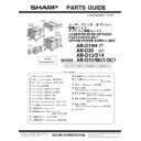 Sharp AR-D13 (serv.man8) Parts Guide