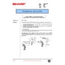Sharp AR-DE1 (serv.man11) Technical Bulletin