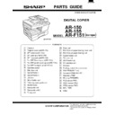 ar-f151 (serv.man15) parts guide