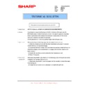 Sharp AR-FX11 (serv.man8) Technical Bulletin