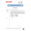 Sharp AR-FX2 (serv.man22) Technical Bulletin
