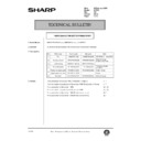 Sharp AR-FX2 (serv.man25) Technical Bulletin