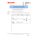 Sharp AR-M150 (serv.man39) Technical Bulletin