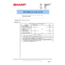 Sharp AR-M150 (serv.man50) Technical Bulletin