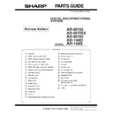 Sharp AR-M155 (serv.man4) Parts Guide
