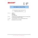 Sharp AR-M160 (serv.man52) Technical Bulletin