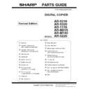 Sharp AR-M205 (serv.man17) Parts Guide