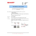 Sharp AR-M205 (serv.man58) Technical Bulletin