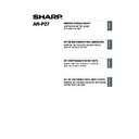 ar-m256 (serv.man15) user guide / operation manual