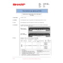 Sharp AR-M276 (serv.man85) Technical Bulletin