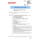 Sharp AR-M300 (serv.man25) Technical Bulletin