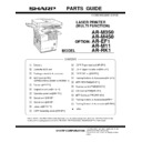 Sharp AR-M35, AR-M450 (serv.man14) Parts Guide