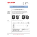Sharp AR-M35, AR-M450 (serv.man63) Technical Bulletin