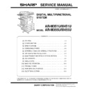 ar-m351u, ar-m451u (serv.man3) service manual