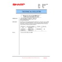 Sharp AR-M620 (serv.man141) Technical Bulletin