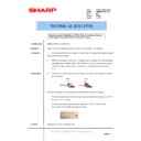 Sharp AR-M620 (serv.man161) Technical Bulletin