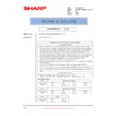 Sharp AR-M620 (serv.man191) Technical Bulletin