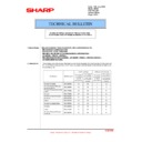 Sharp AR-M700 (serv.man115) Technical Bulletin
