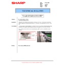 Sharp AR-M700 (serv.man126) Technical Bulletin