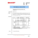 Sharp AR-M700 (serv.man158) Technical Bulletin