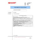 Sharp AR-NB2N (serv.man25) Technical Bulletin