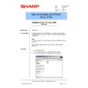 Sharp AR-NC3D (serv.man14) Technical Bulletin