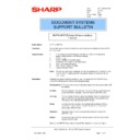 Sharp AR-P15 (serv.man13) Technical Bulletin