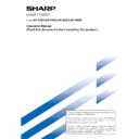Sharp AR-P350, AR-P450 (serv.man22) User Guide / Operation Manual