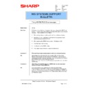 Sharp AR-PB2A (serv.man35) Technical Bulletin